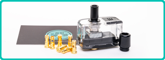 Contenu de la Cartouche dotPod Max RBA Dotmod